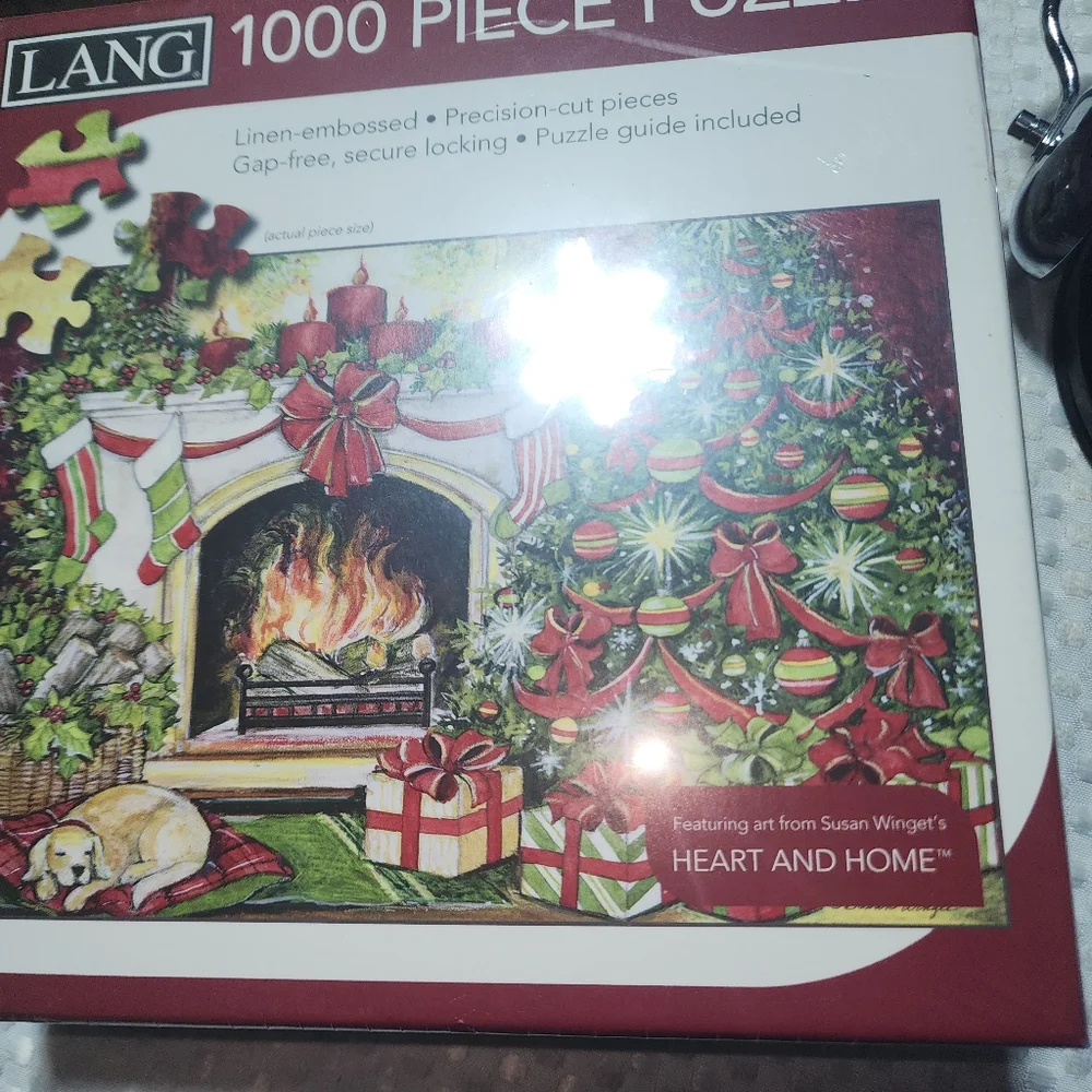 LANG CO NIB 1000 PIECE HEART & HOME PUZZLE